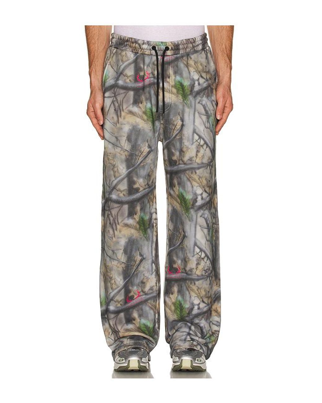JUNGLES Green Track Pant for men