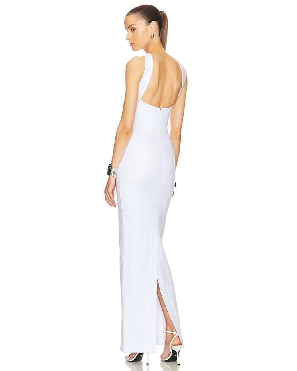 Helsa White The Stephanie Dress
