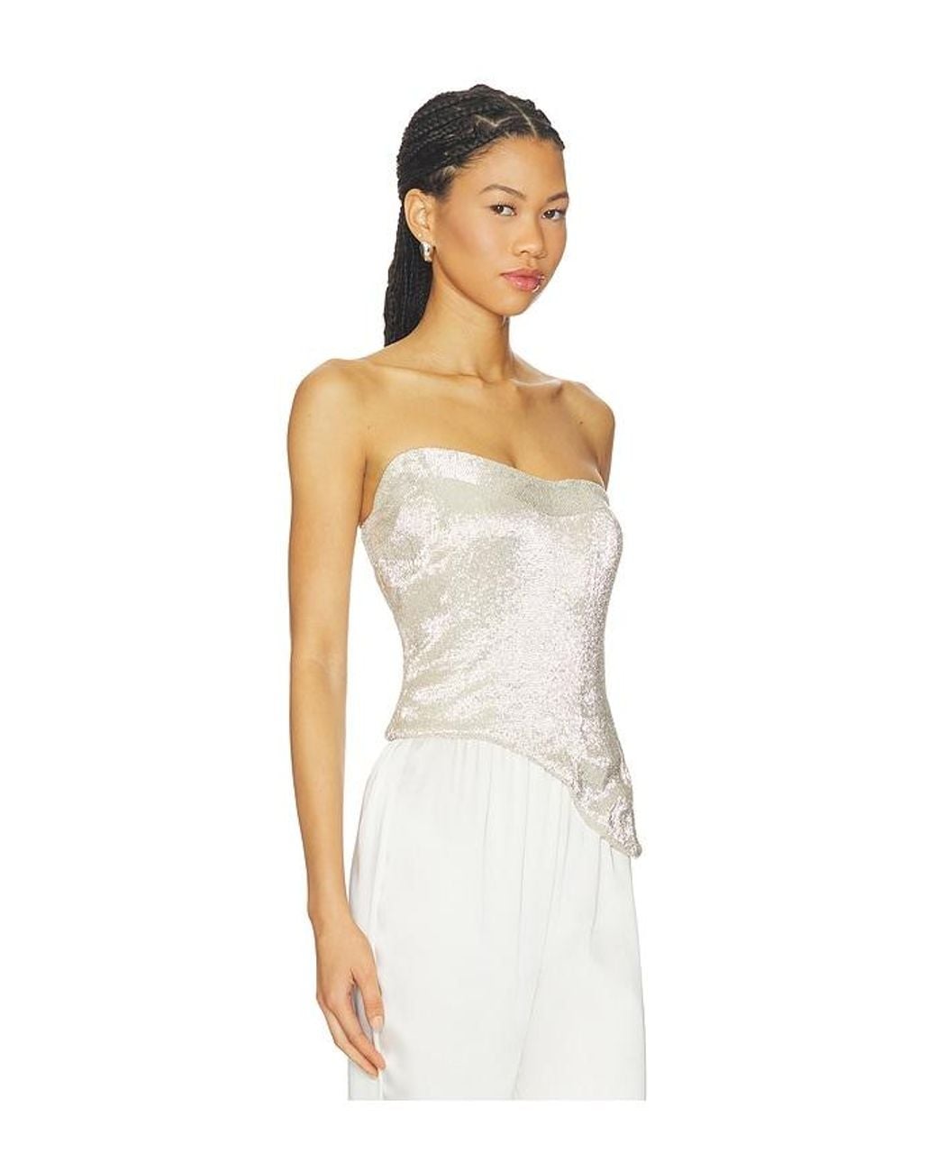 MAY MASHIAH White Emma Corset