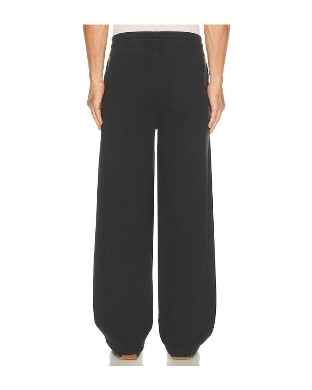 AllSaints Black Chromium Sweatpant for men