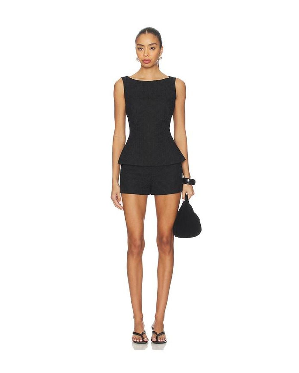 Faithfull The Brand Black Olivia Short