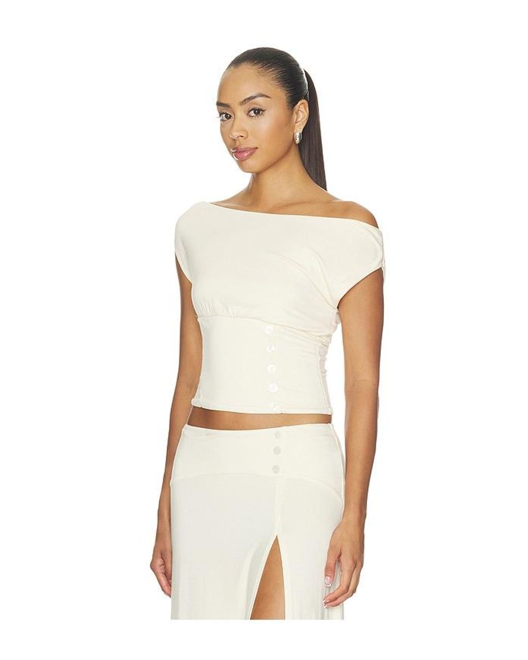 Tiger Mist Natural Alyssa Top