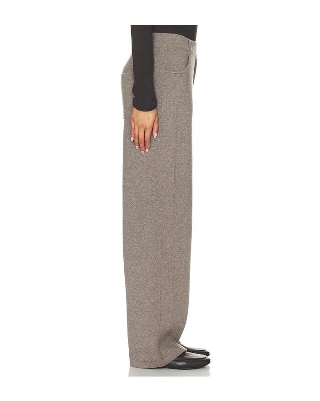 Lisa Yang Gray Veda Trousers