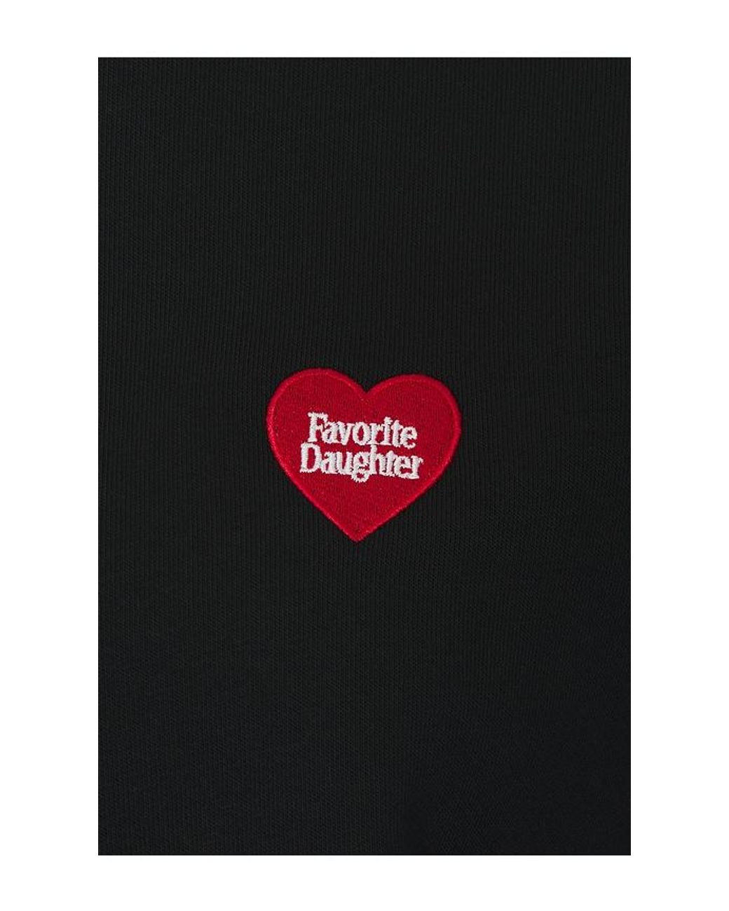 FAVORITE DAUGHTER Black The Heart Sweater