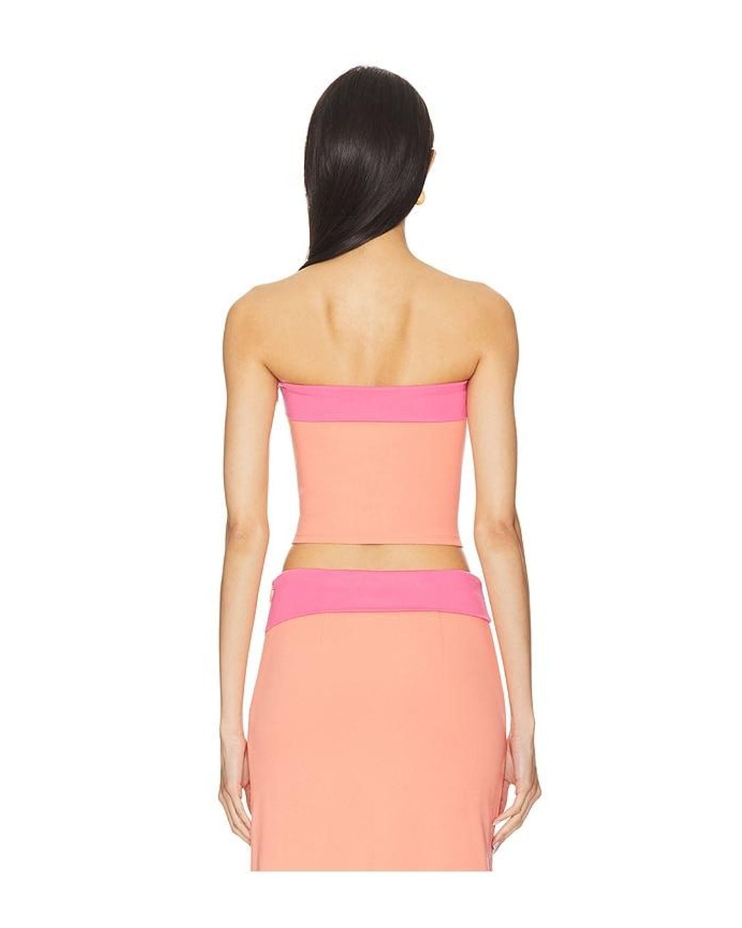 Lovers + Friends Pink Tulip Top