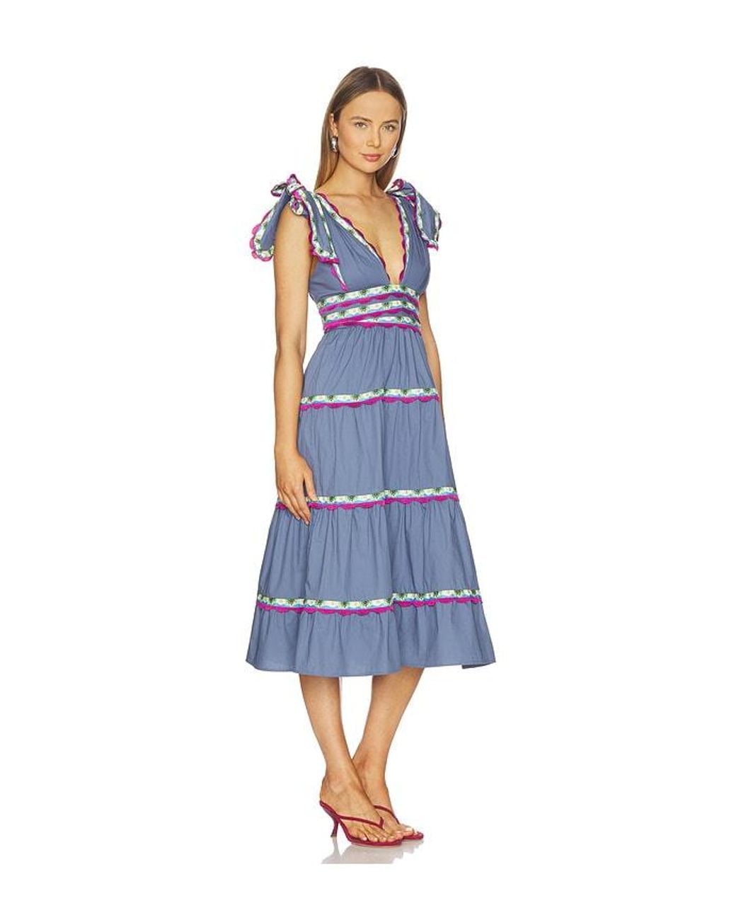 Celiab Blue Chelili Dress