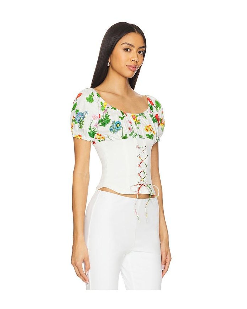 Tyler McGillivary White Uma Top