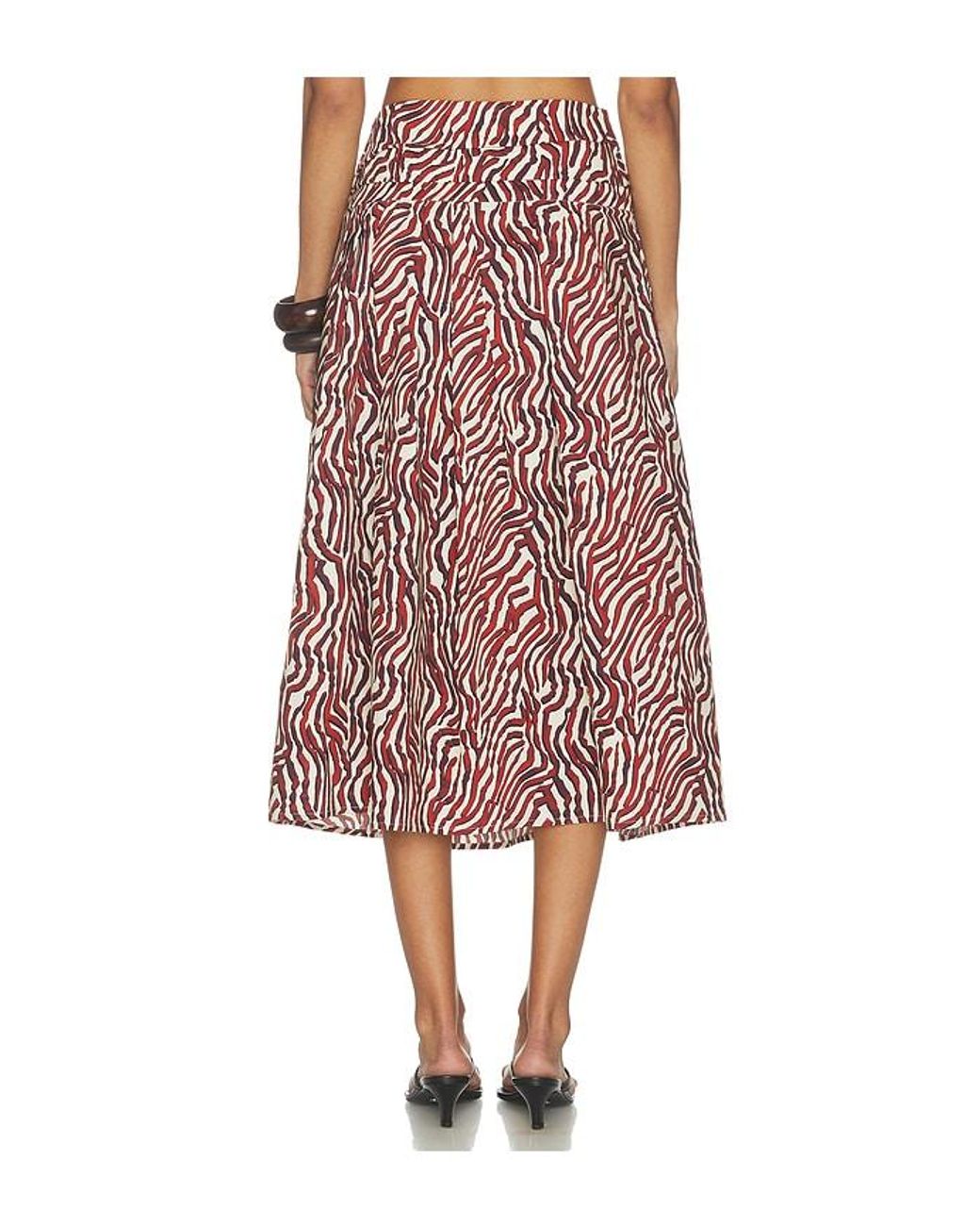 Proenza Schouler Red Nessa Skirt