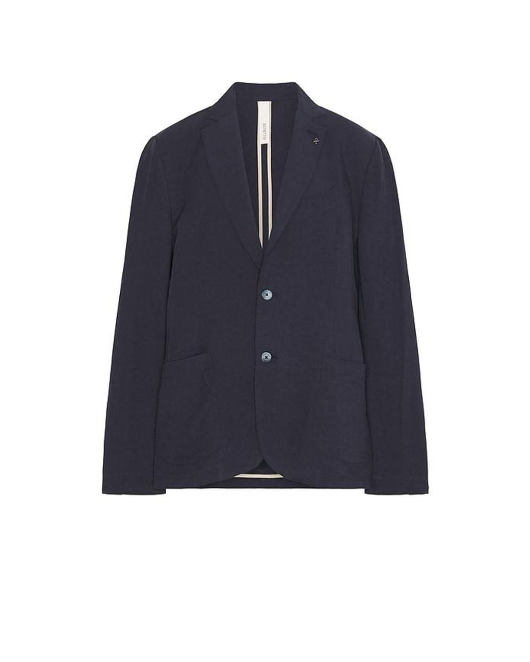 DISTRETTO12 Blue Certo Blazer for men