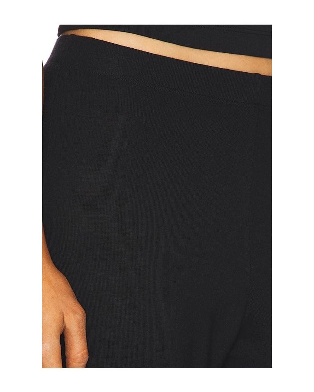 Leset Black Lauren Wide Leg Pant