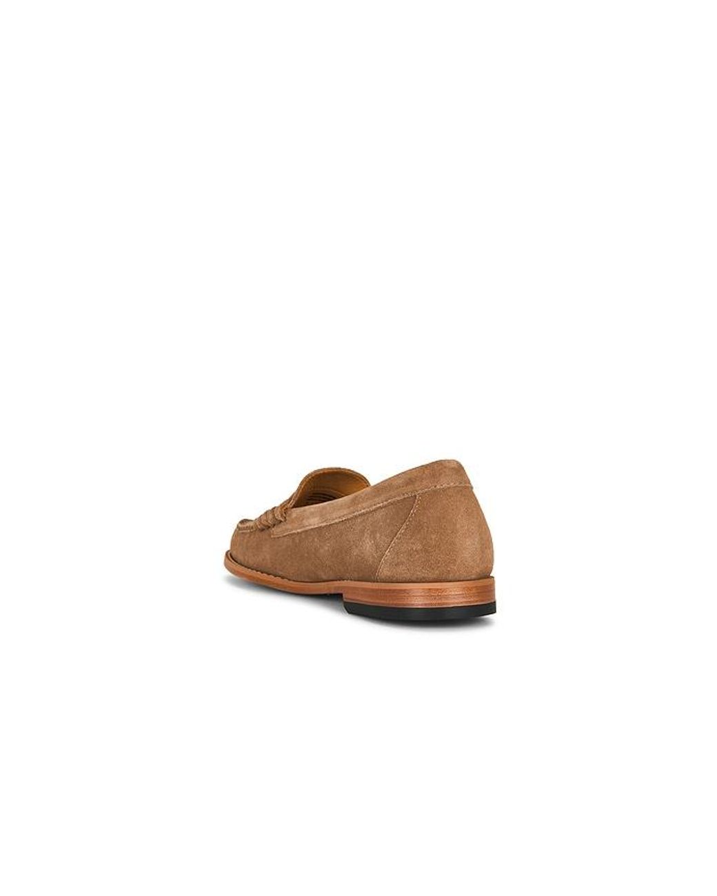G.H.BASS White Larson Weejuns Loafers for men