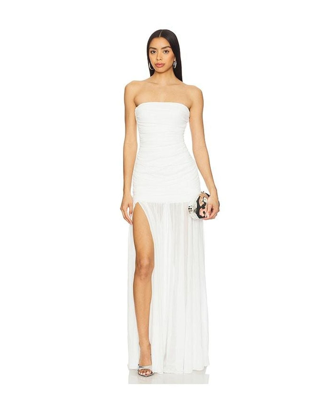 retroféte White Kleid Adele