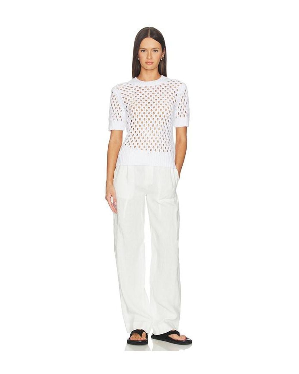 Vince White Hemp Utility Pant