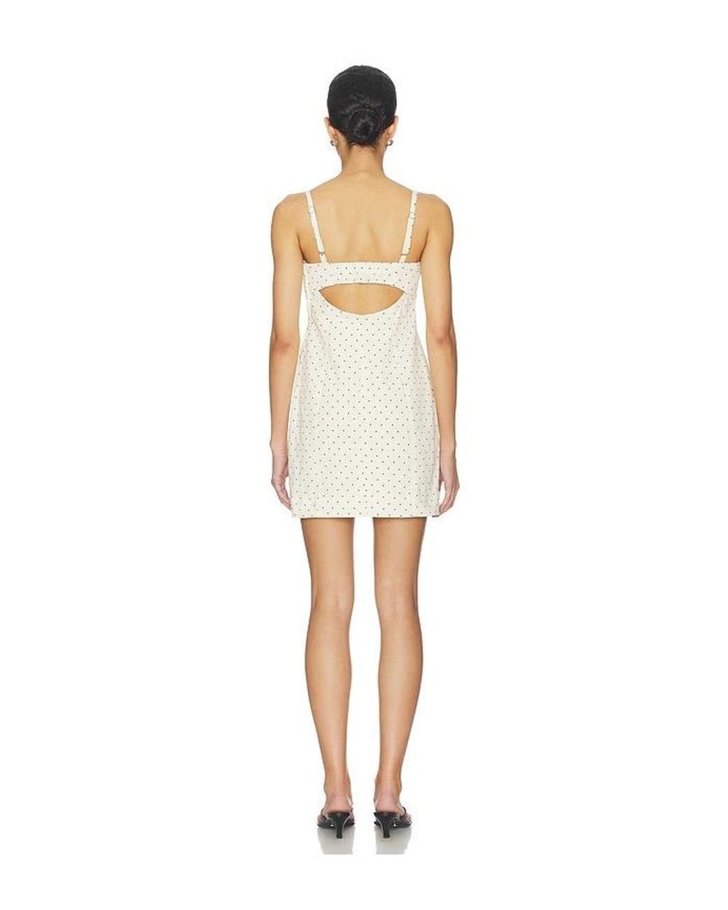 Steve Madden White Peony Dress