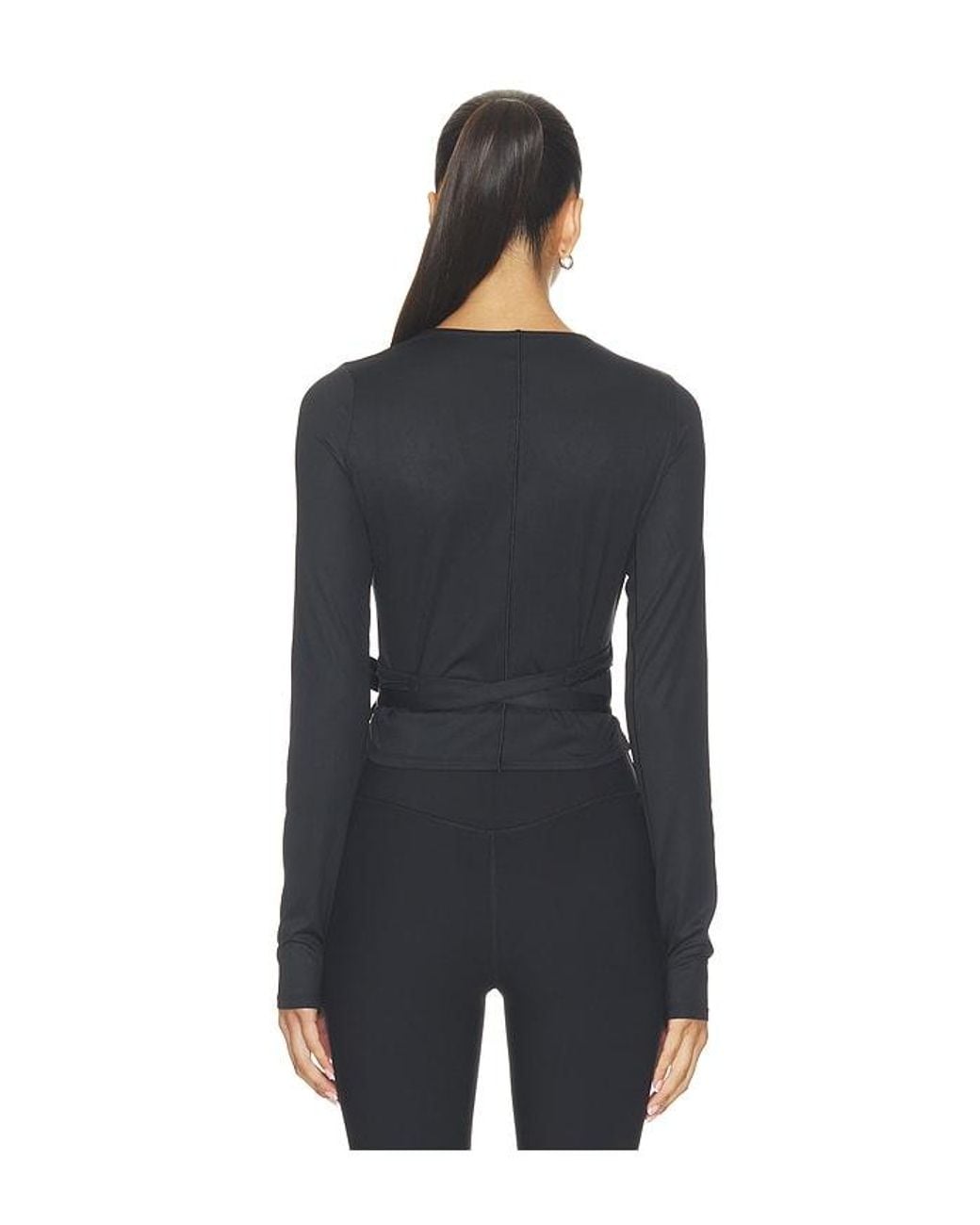 Spanx Black On Form Ballet Wrap