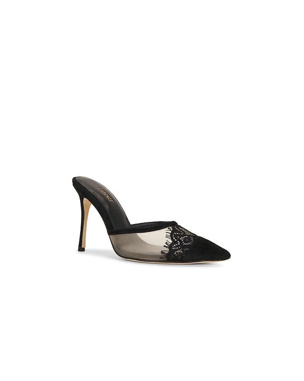 L'Agence Black Semois Mule Pump