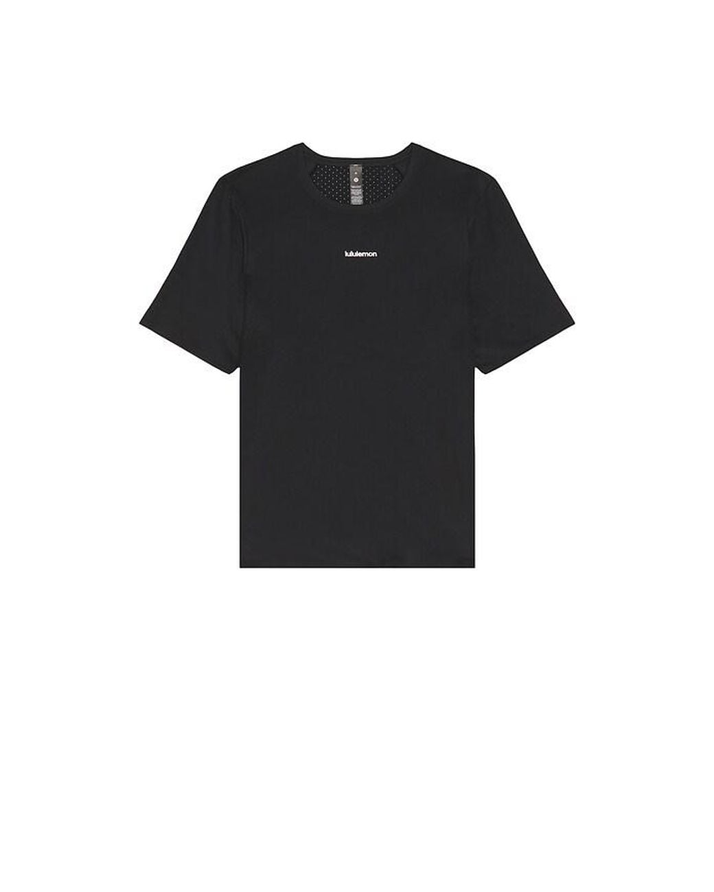 lululemon athletica Black Fast And Free Short Sleeve Shirt for men
