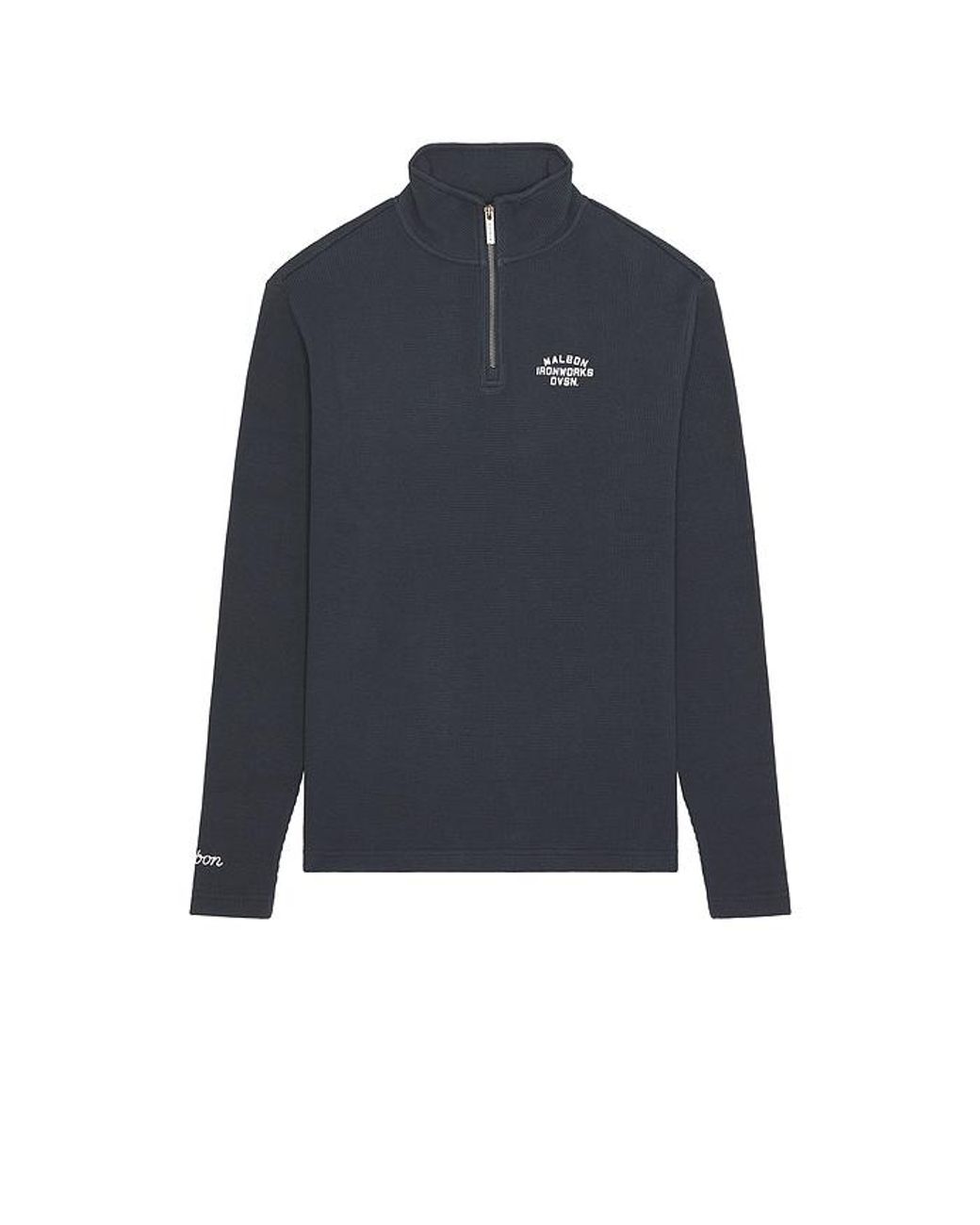 Malbon Blue Flyer Ironworks Mid Layer Shirt for men