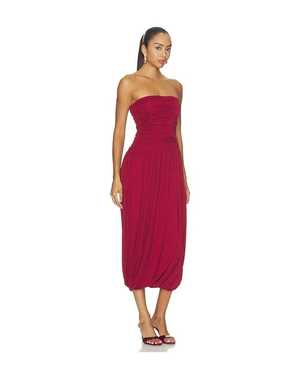 Cinq À Sept Red Rosine Dress