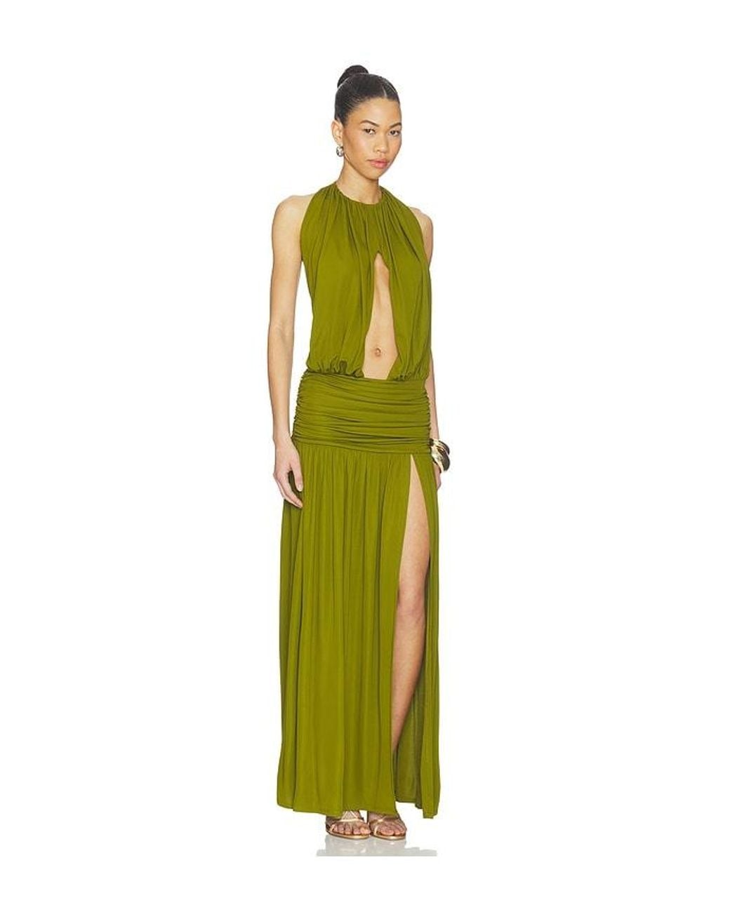 Lovers + Friends Green Gwen Maxi Dress