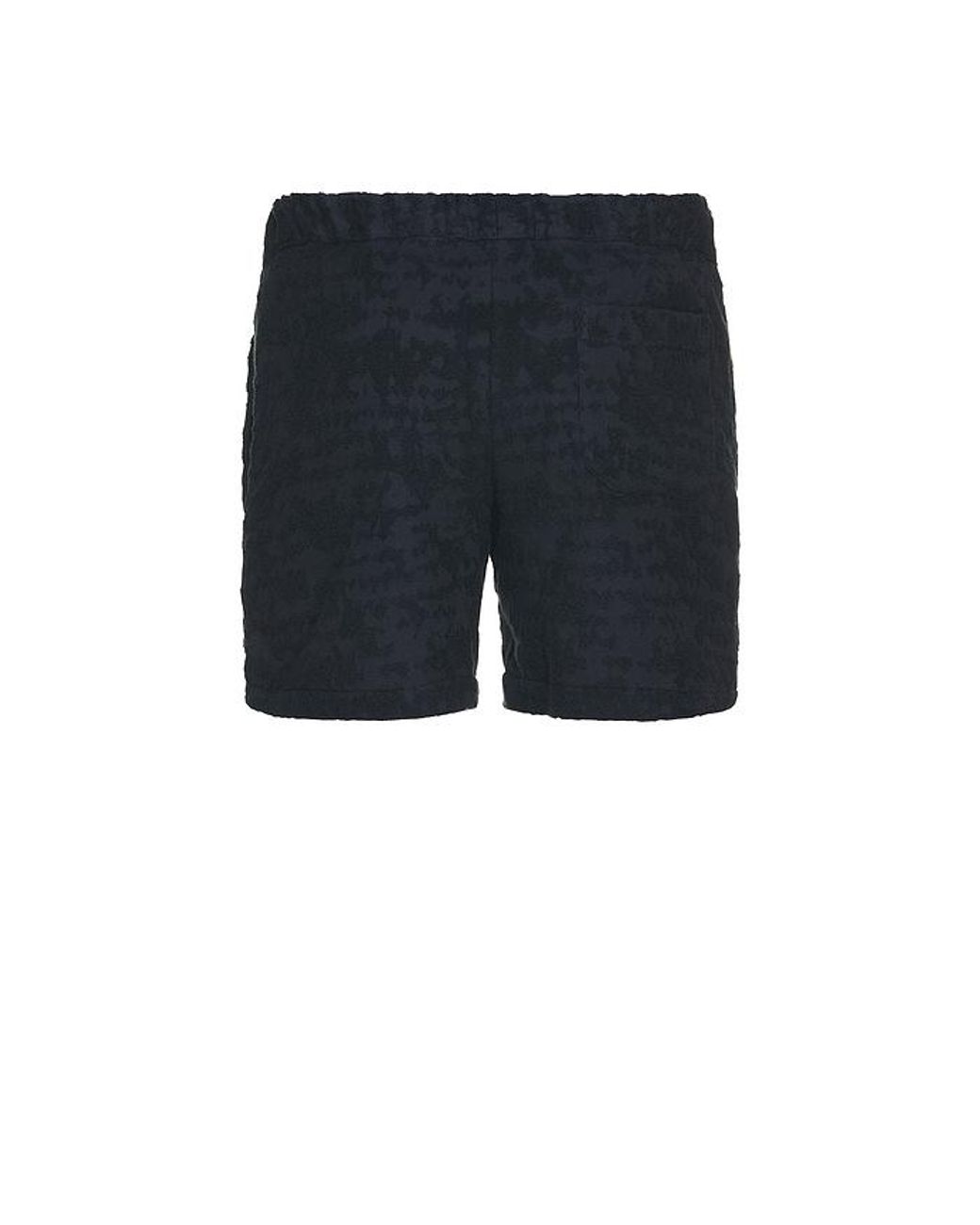 Oas Blue Night Lagoon Terry Shorts for men