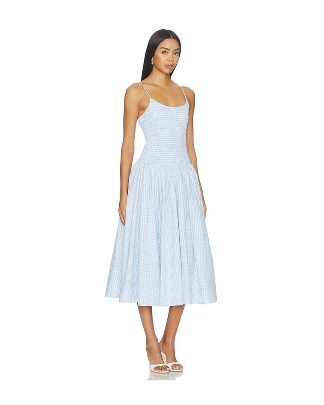 Elodie the Label Blue X Revolve Ives Dress