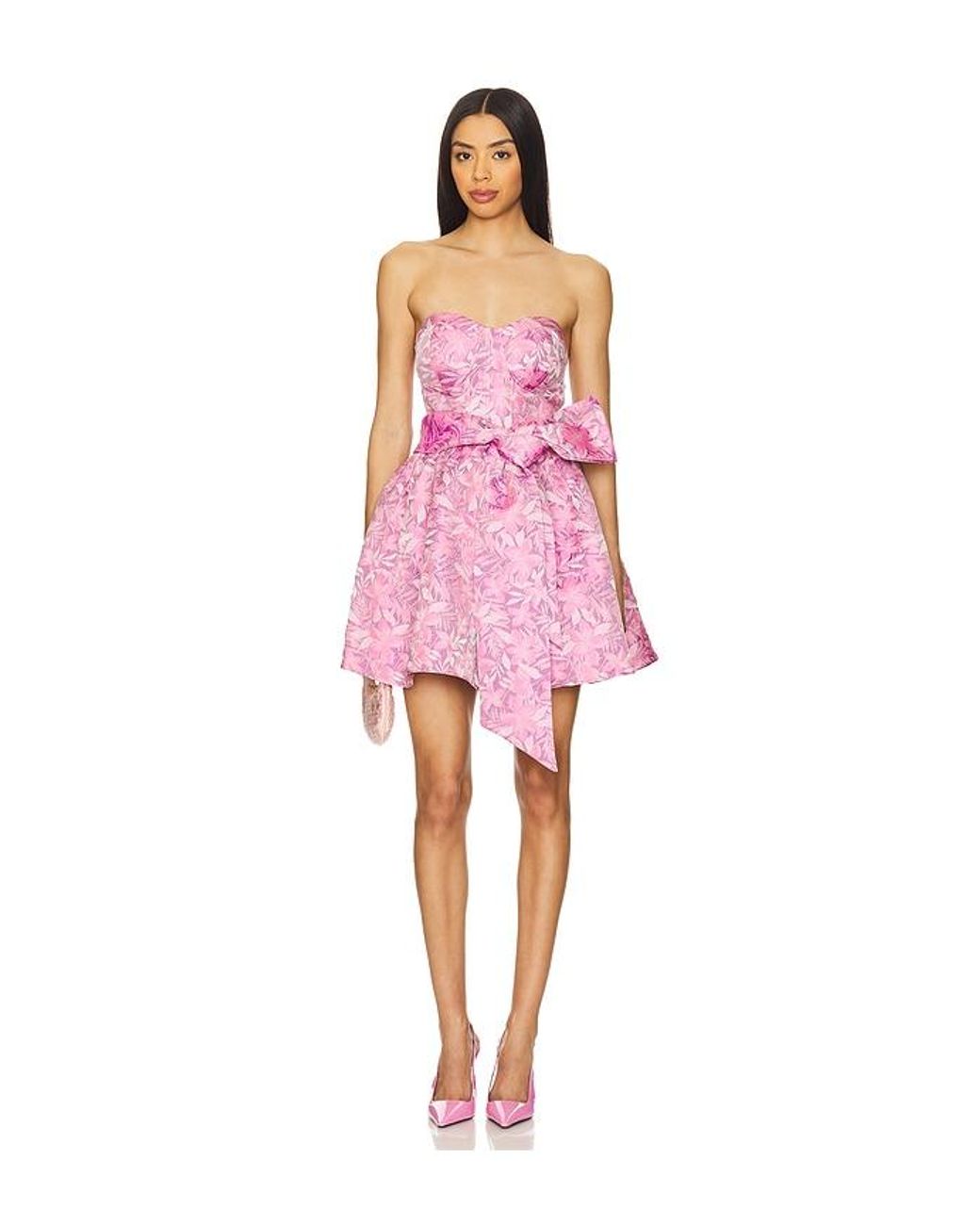 Elliatt Pink Nadeen Aline Mini Dress