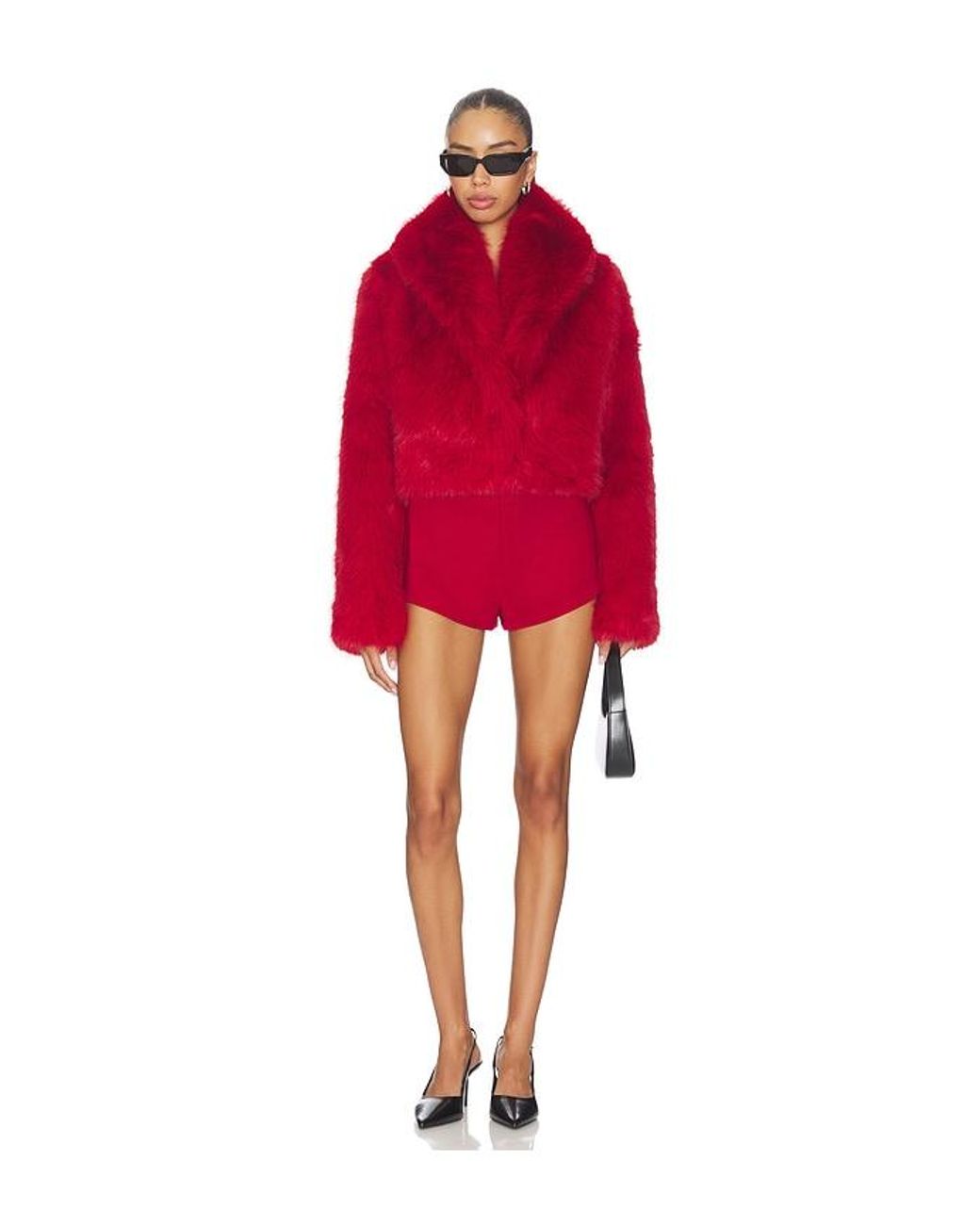 Nakedvice Red The Caiden Short