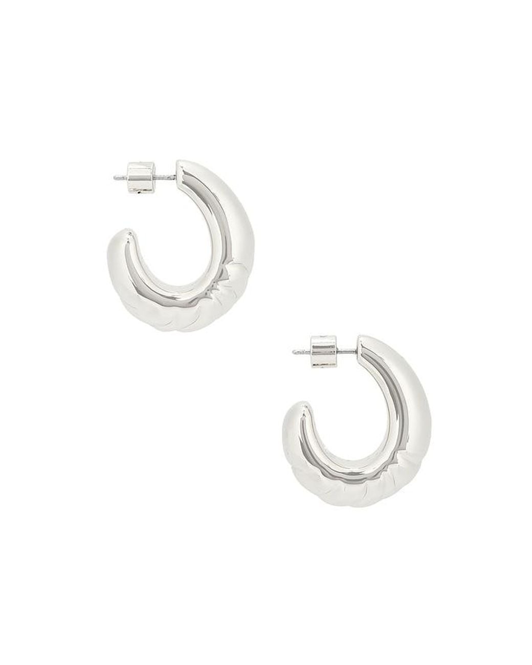 Jenny Bird White Slim Nelle Hoops