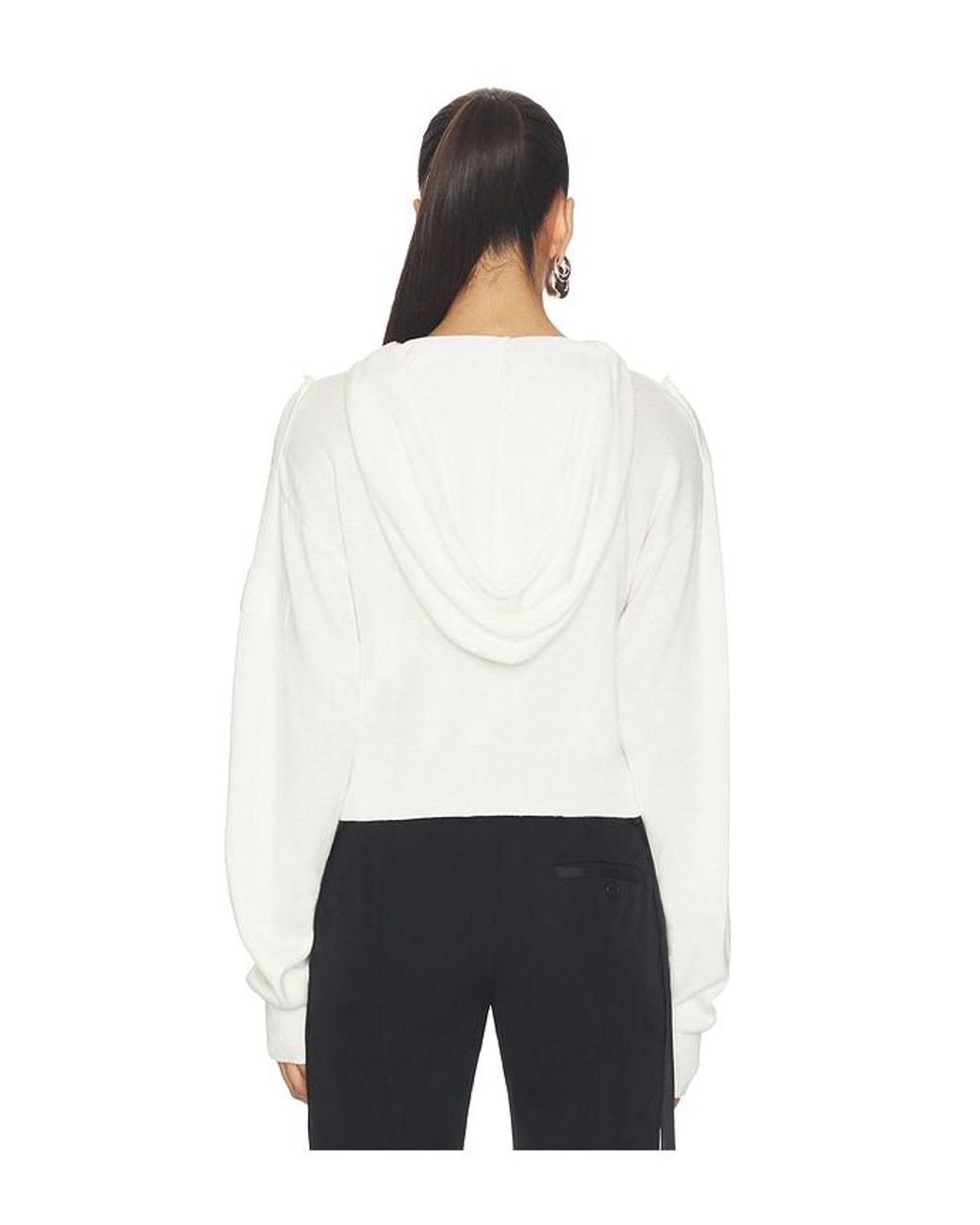 Nii HAI White Button Up Cardigan