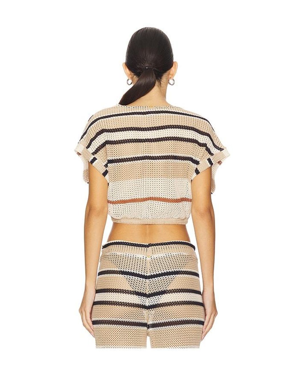 PQ Swim Natural Renee Crop Top