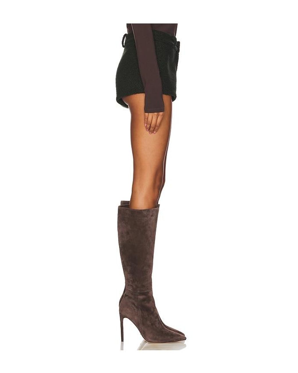 Amanda Uprichard Black Caresse Shorts