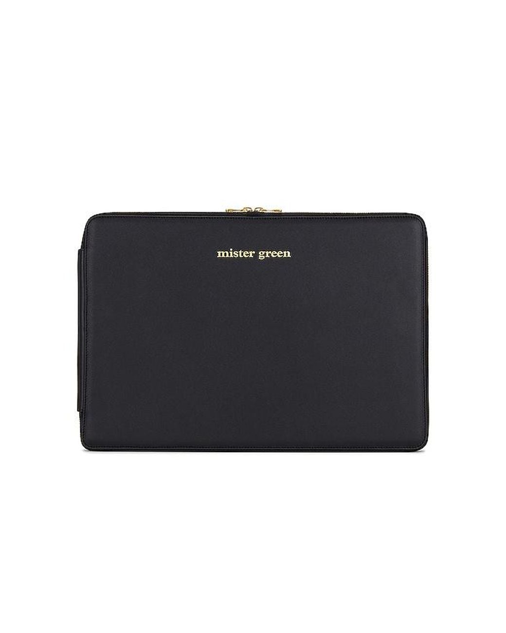 Mister Green Black Portfolio Case for men