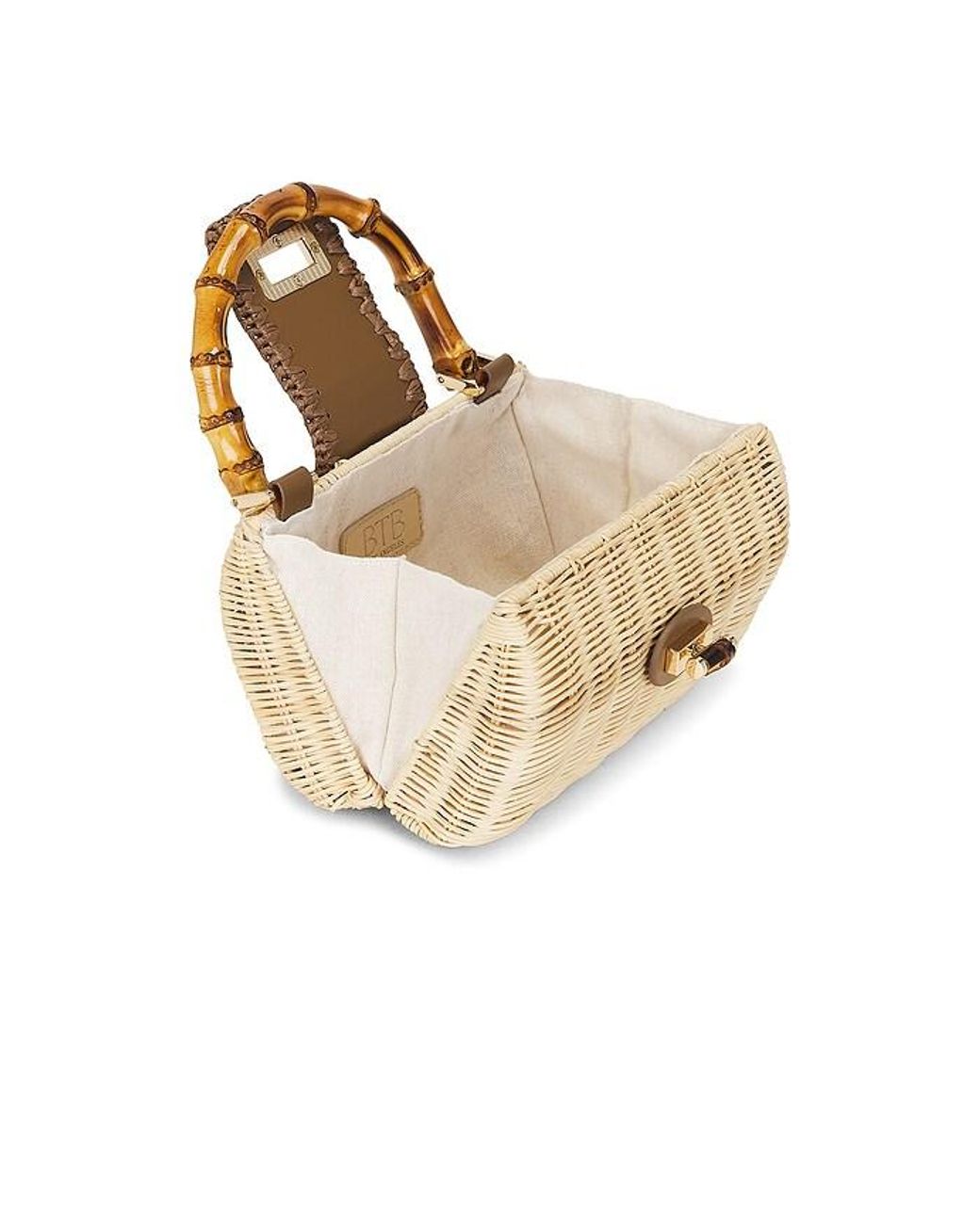 BTB Los Angeles Natural Brandi Clutch