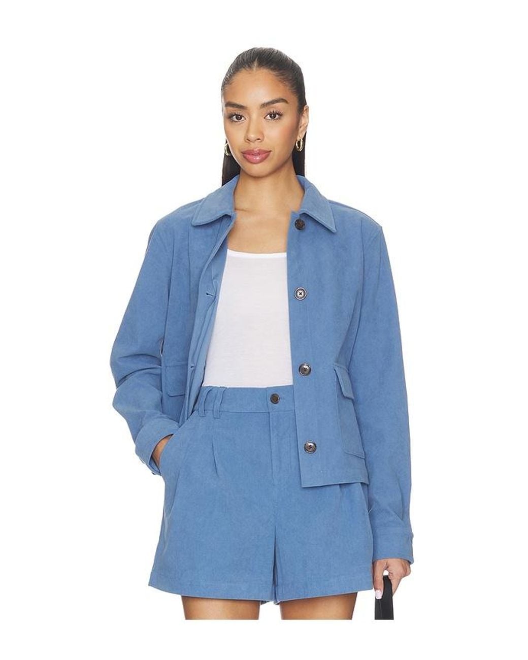 Varley Blue Carlotta Jacket