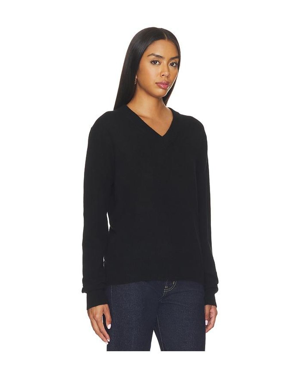 Entire studios Black Knit V-Neck
