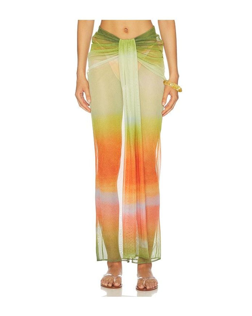 Baobab Yellow Nia Maxi Skirt