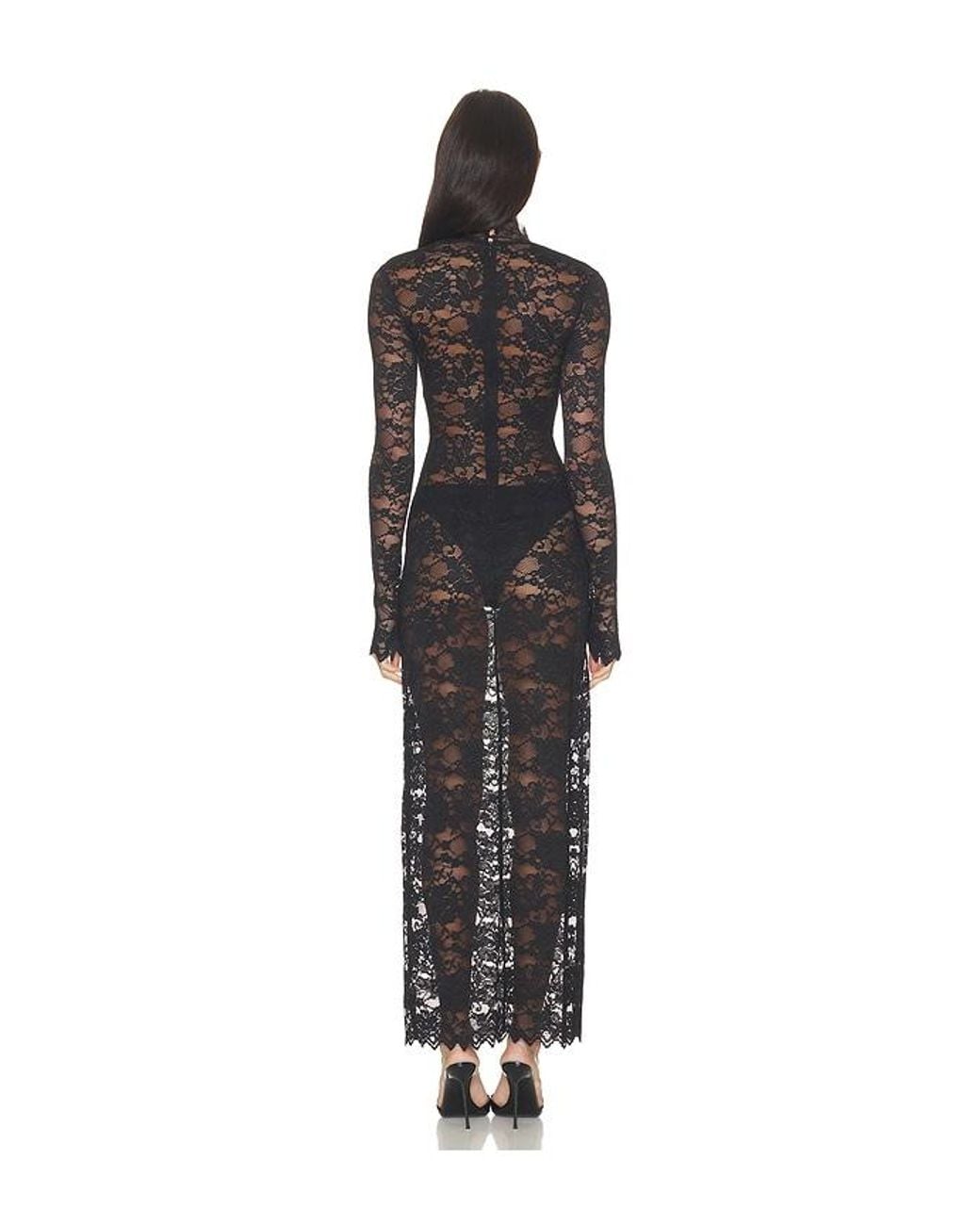 superdown Black Laura Maxi Dress