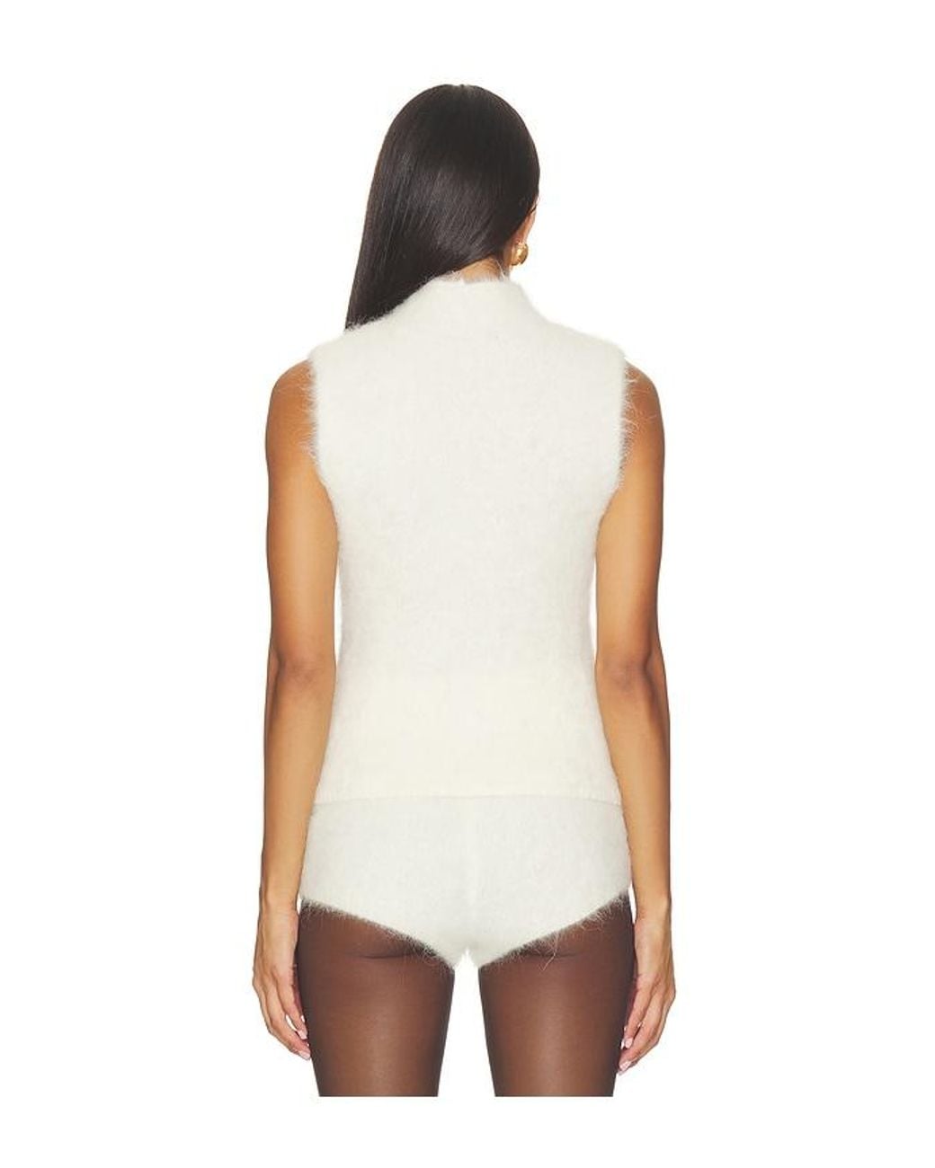 Lamarque White Lomita Top