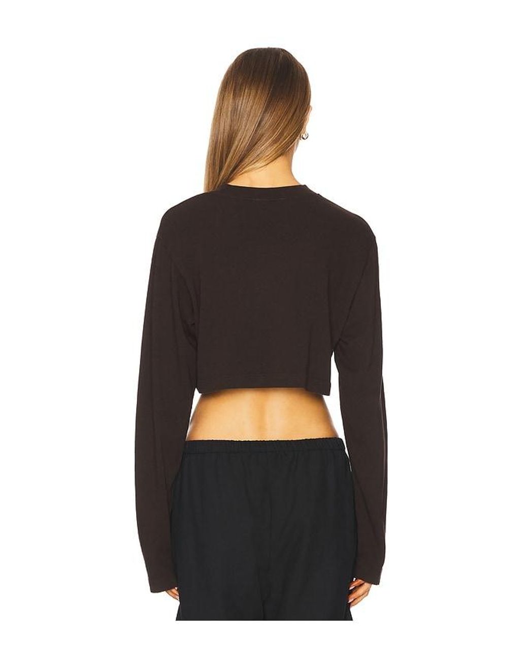 Cotton Citizen Black The Tokyo Crop Shirt