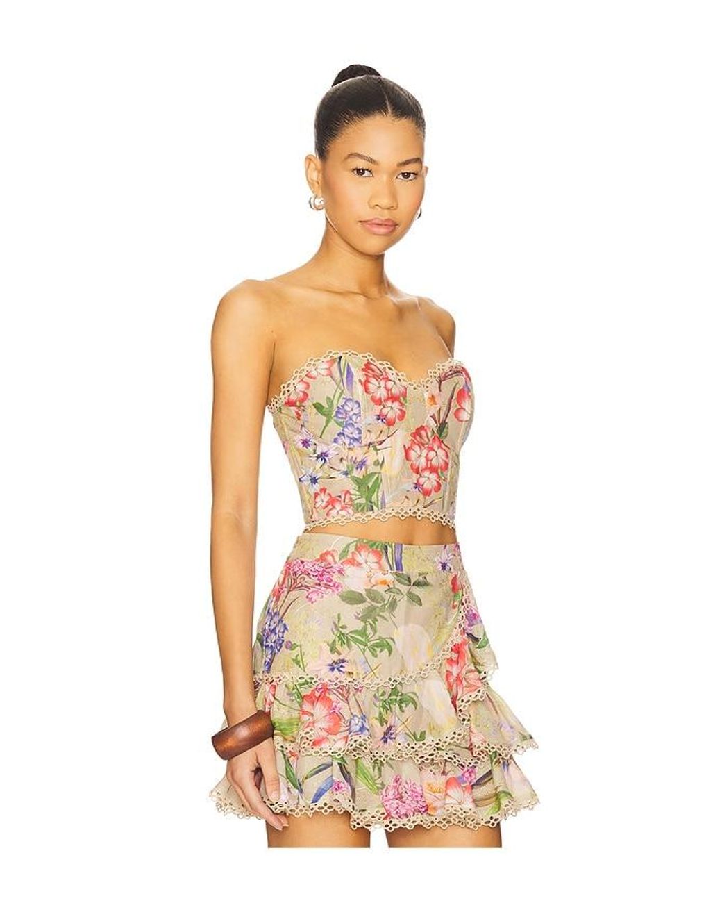 Charo Ruiz Multicolor Bio Bustier