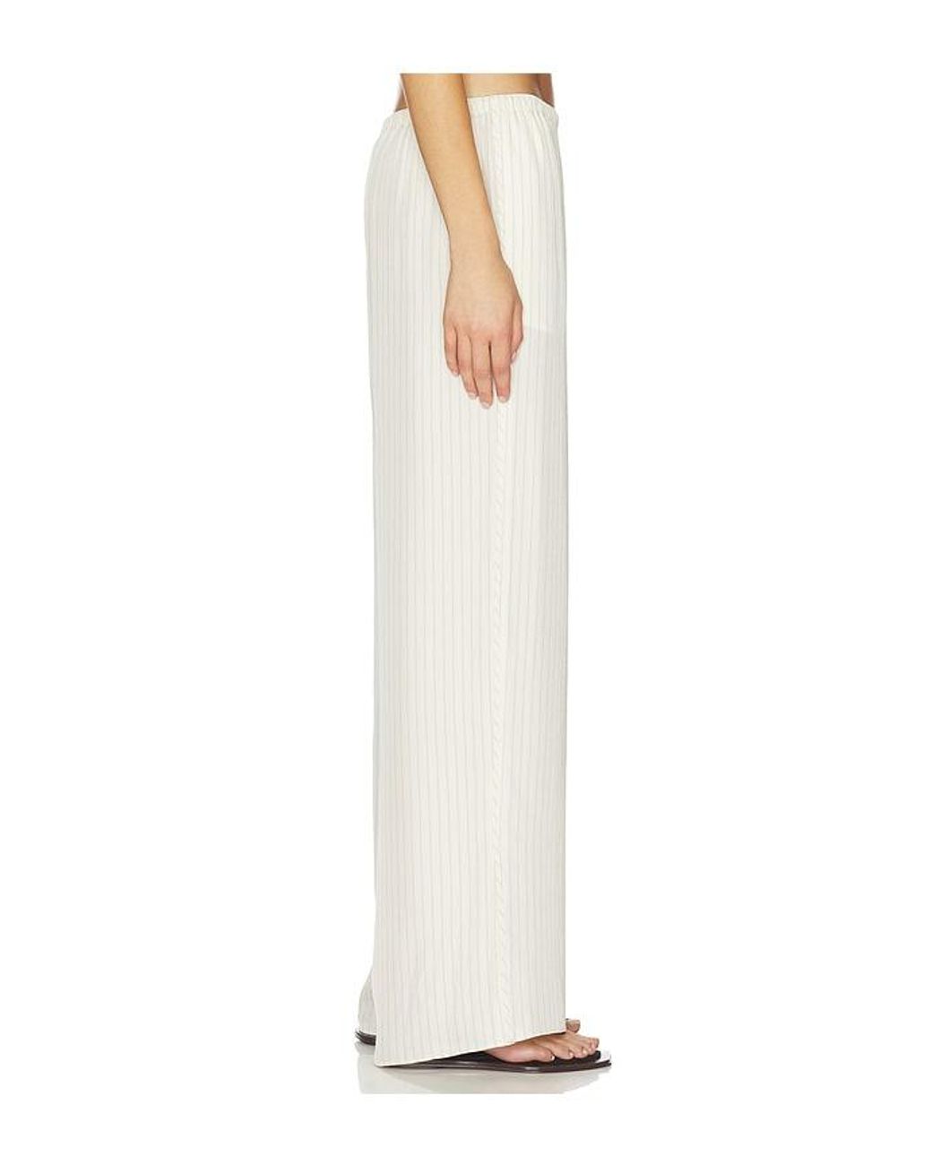 Theory White Slit Pant