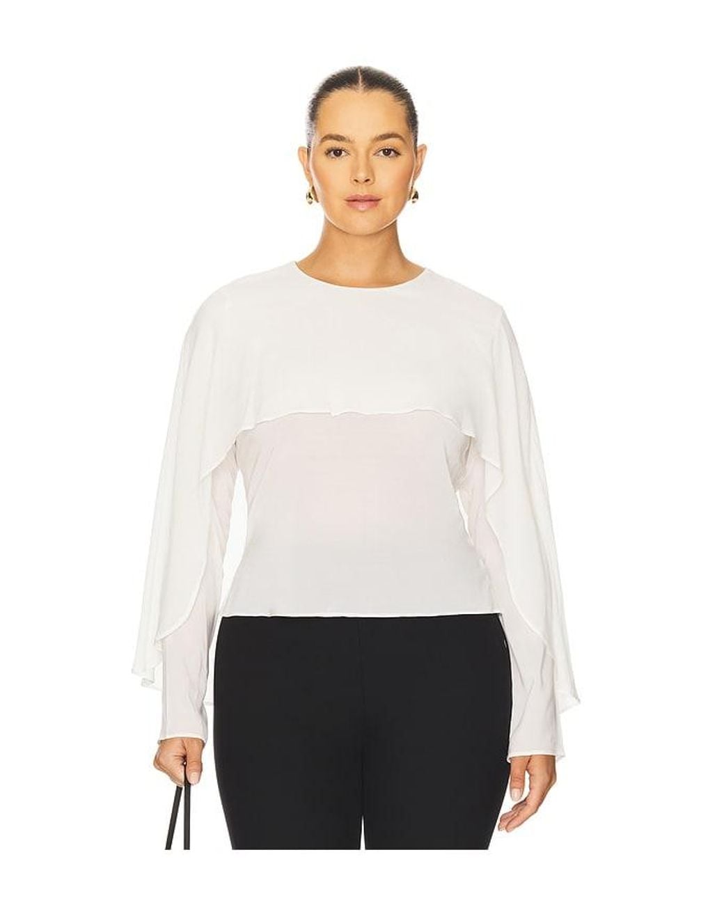 L'academie White Tesh Top