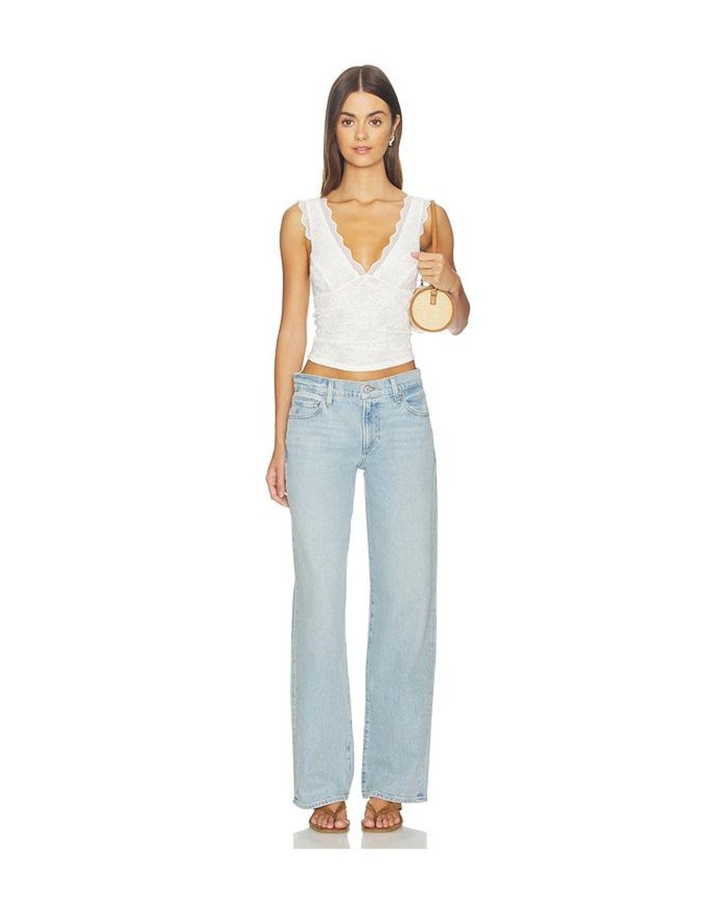 Free People White X Intimately Loved You First Lace