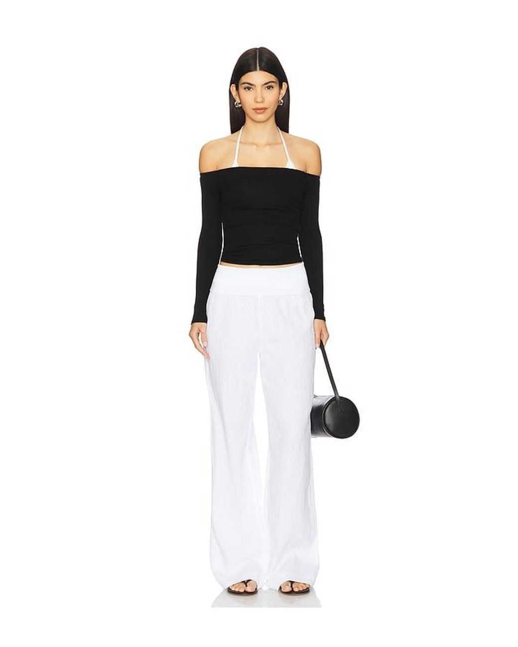 Bobi White Pant