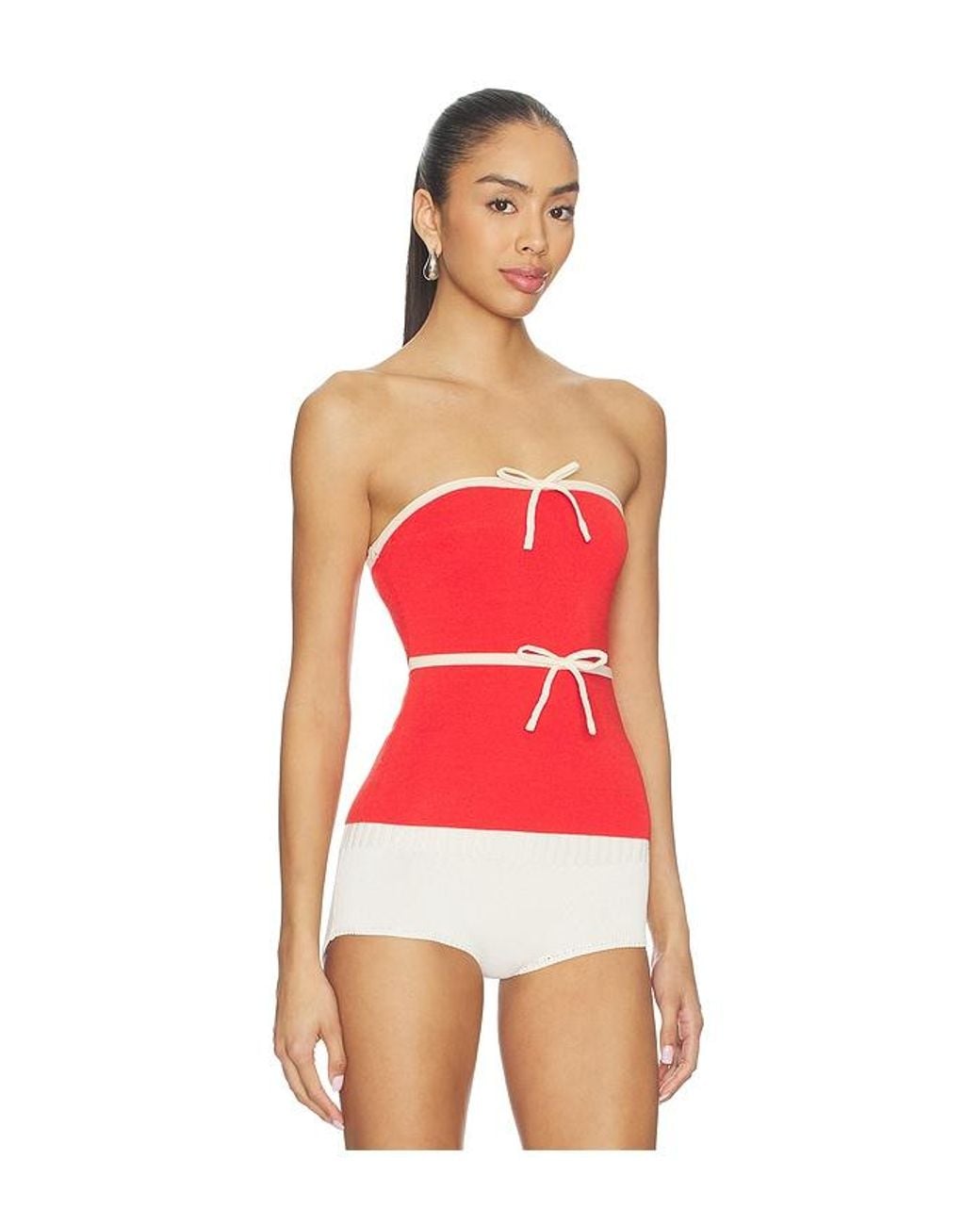 Heartloom Red Averil Top