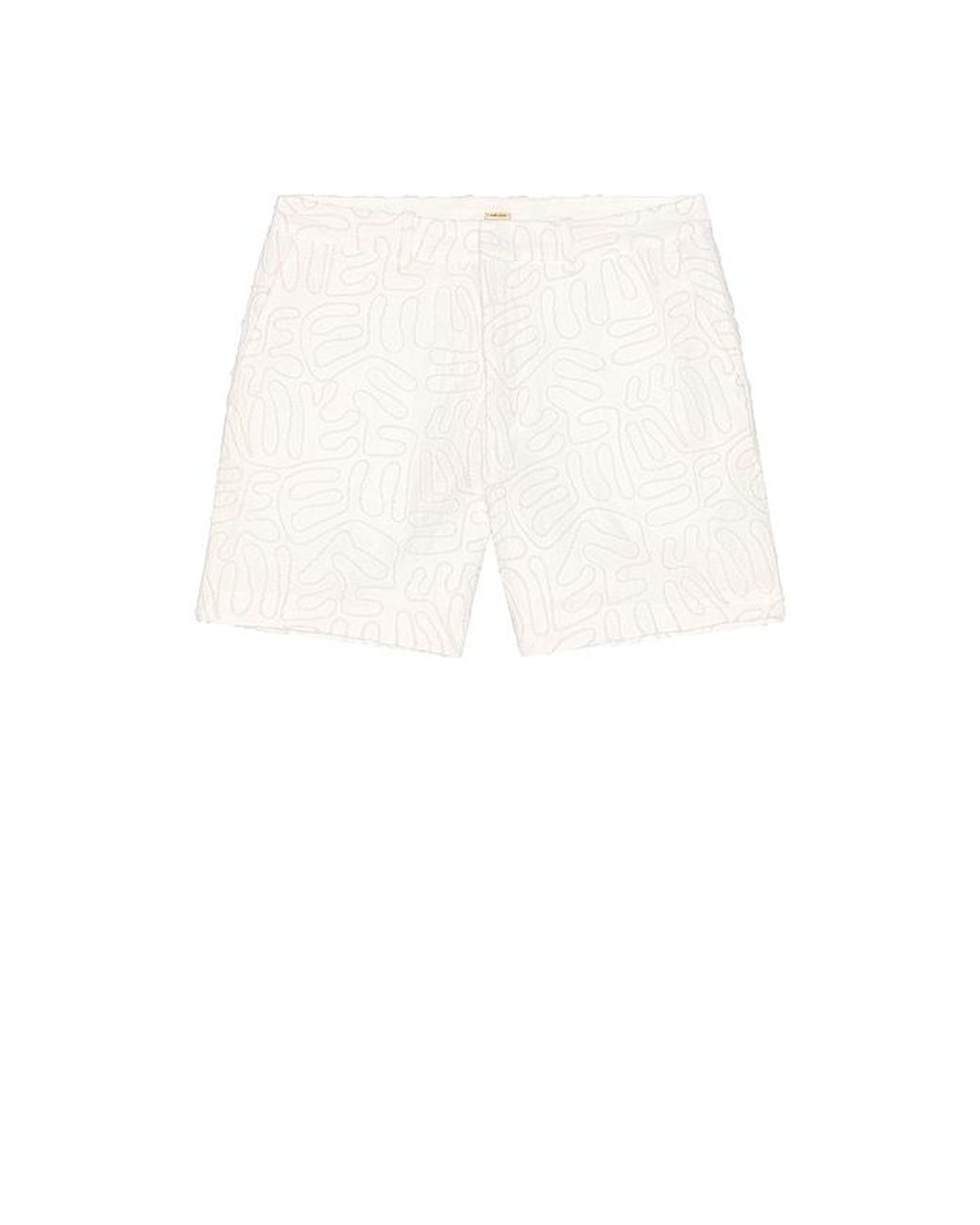 Cult Gaia White Lucio Short for men