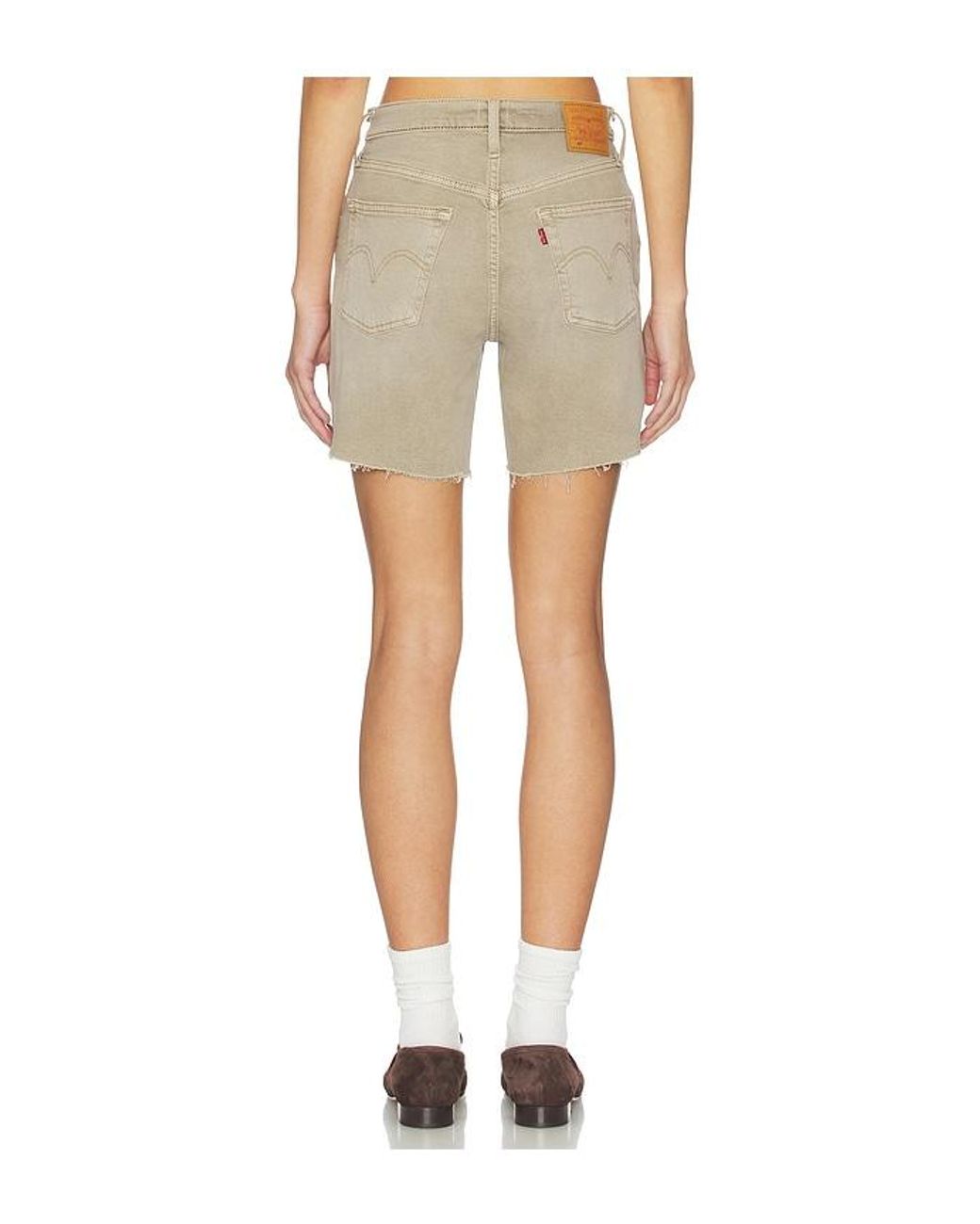 Levi's Natural 501 Mid Thigh Short