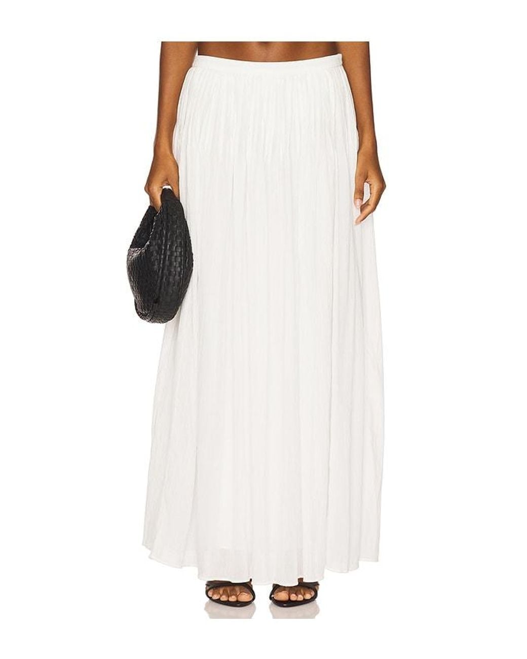 Tularosa White Maxikleid