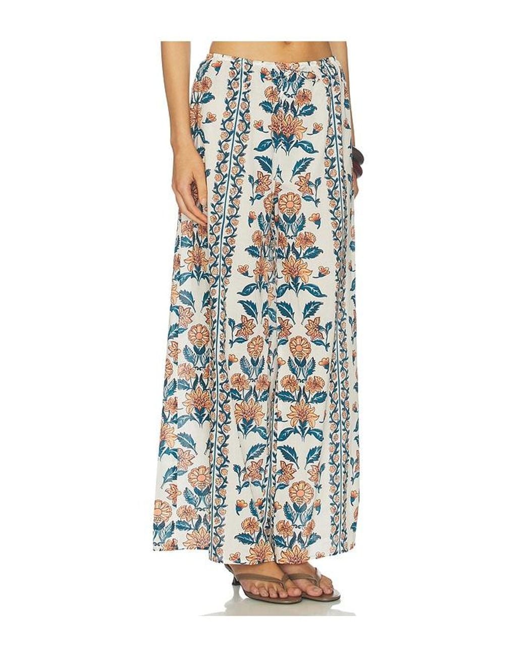 Montce Multicolor Drawstring Wide Leg Pant